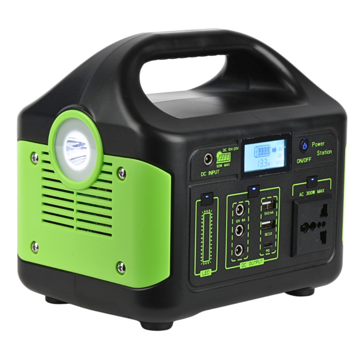 Przenośna stacja zasilania AC 3xDC 2xUSB-A USB-C 300W 256 Wh 20000 mAh