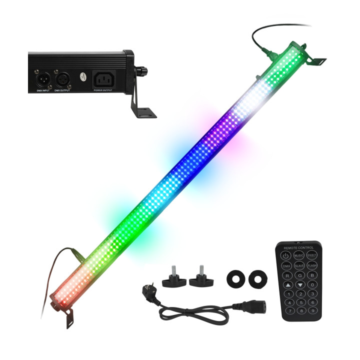 Listwa oświetleniowa led 240x1,5W RGB SMD5050 LIGHT4ME WASH BAR 240/8