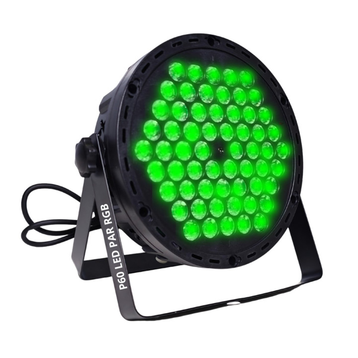 Reflektor sceniczny efekt oświetleniowy 60x0,9W LED 50/60 Hz P60 LED