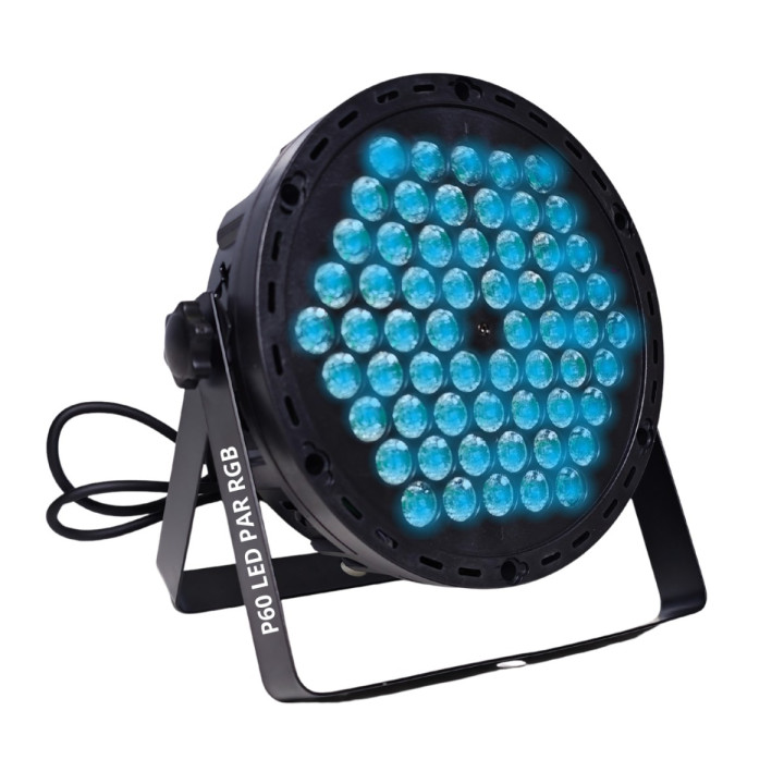 Reflektor sceniczny efekt oświetleniowy 60x0,9W LED 50/60 Hz P60 LED
