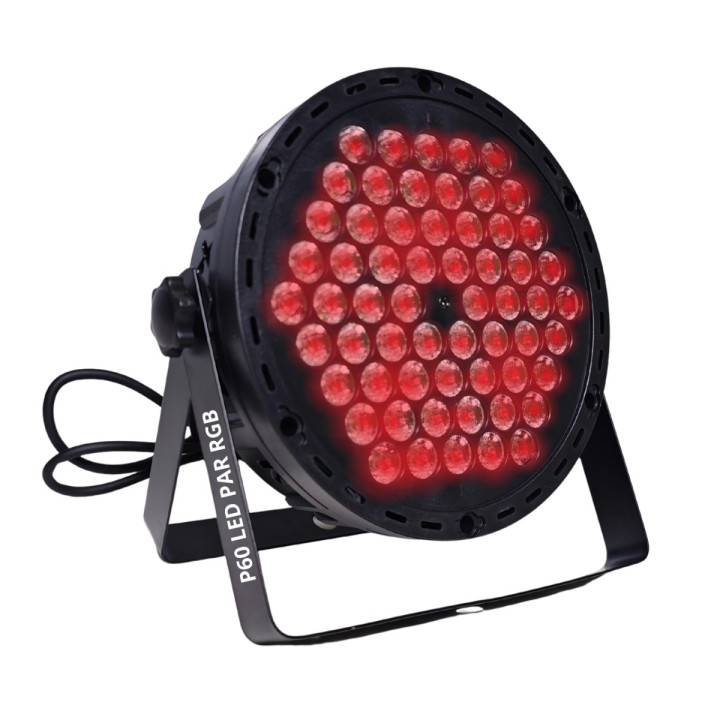 Reflektor sceniczny efekt oświetleniowy 60x0,9W LED 50/60 Hz P60 LED
