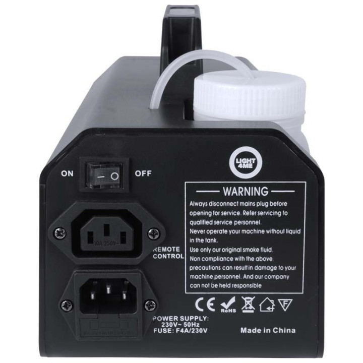 Zestaw wytwornica dymu 400W LED płyn do dymu 1l + efekt RGBW+RGB+laser