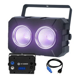 LIGHT4ME UV CANNON blinder sceniczny 2x50W UV COB LED
