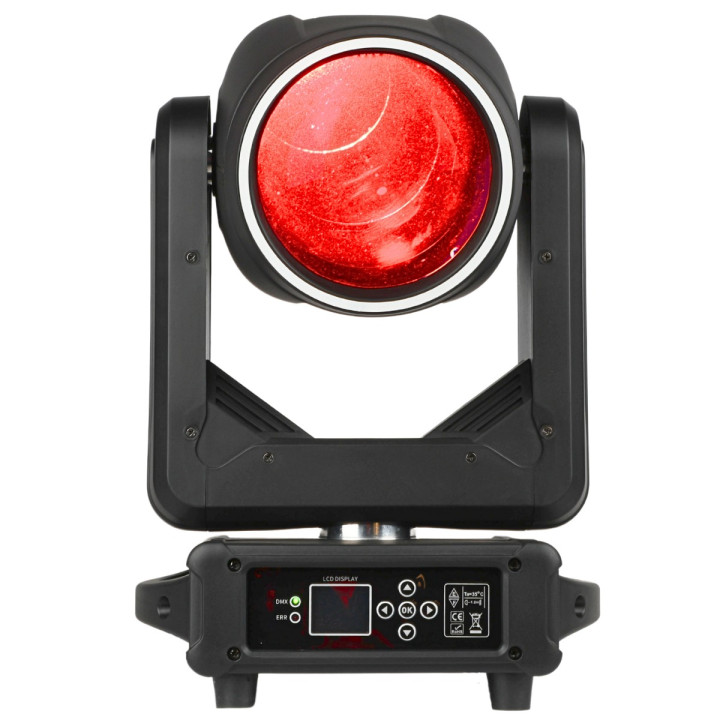 Głowica ruchoma oświetlenie sceniczne efekt ring FOCUS 300W BEAM RING