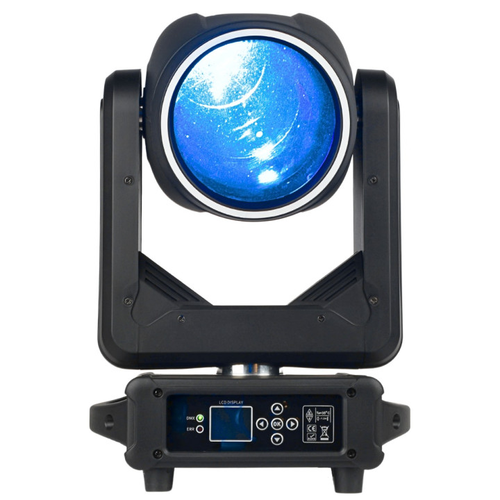 Głowica ruchoma oświetlenie sceniczne efekt ring FOCUS 300W BEAM RING