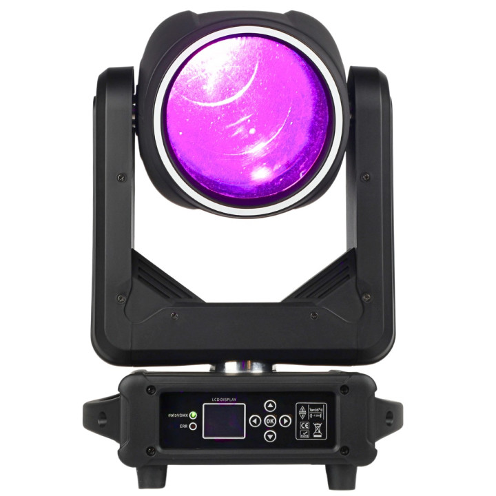 Głowica ruchoma oświetlenie sceniczne efekt ring FOCUS 300W BEAM RING