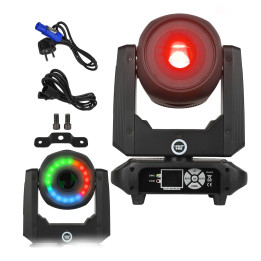 Głowica ruchoma spot LED DMX efekt ring 18x0,5W RGB SKY SPOT 150W RING