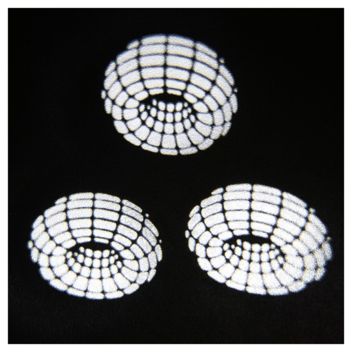 Głowica ruchoma spot LED DMX efekt ring 18x0,5W RGB SKY SPOT 150W RING