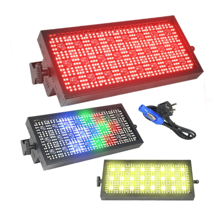 Stroboskop sceniczny efekt oświetleniowy LED DMX 524x0,3W RGB SMD
