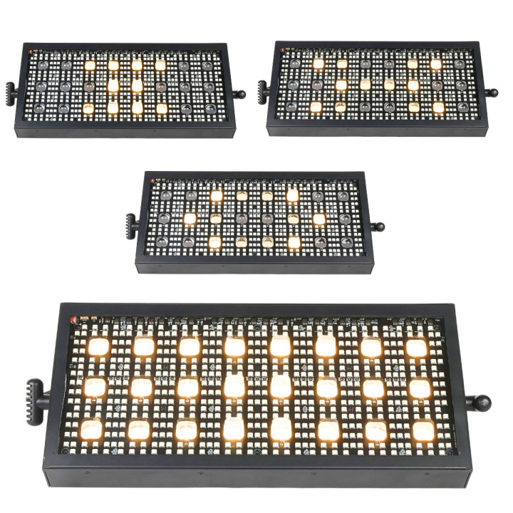 Stroboskop sceniczny efekt oświetleniowy LED DMX 524x0,3W RGB SMD