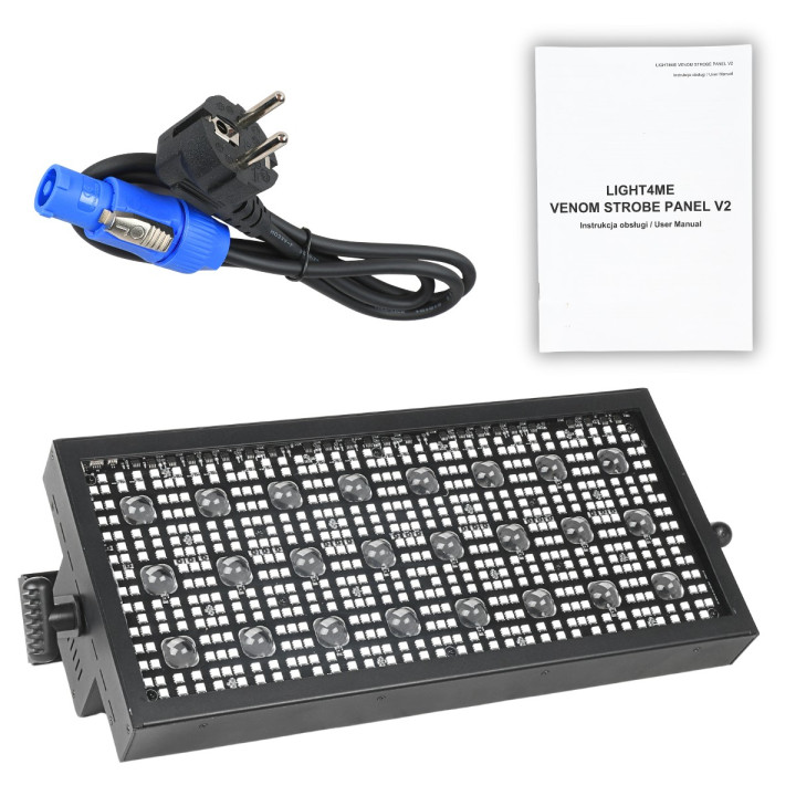 Stroboskop sceniczny efekt oświetleniowy LED DMX 524x0,3W RGB SMD