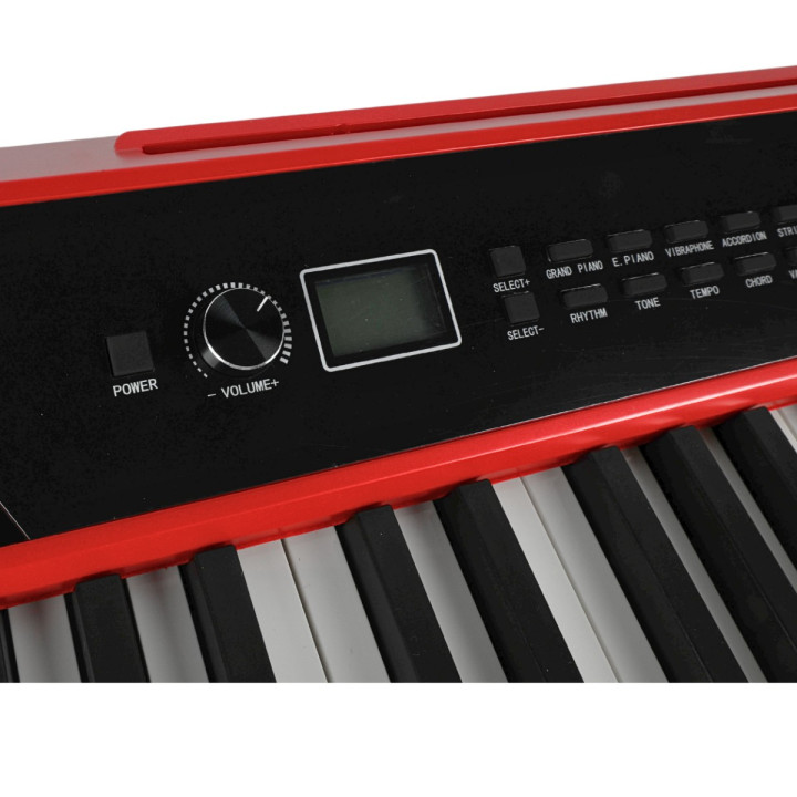 Pianino cyfrowe ważone klawisze młoteczkowa USB-B MIDI AUX Bluetooth