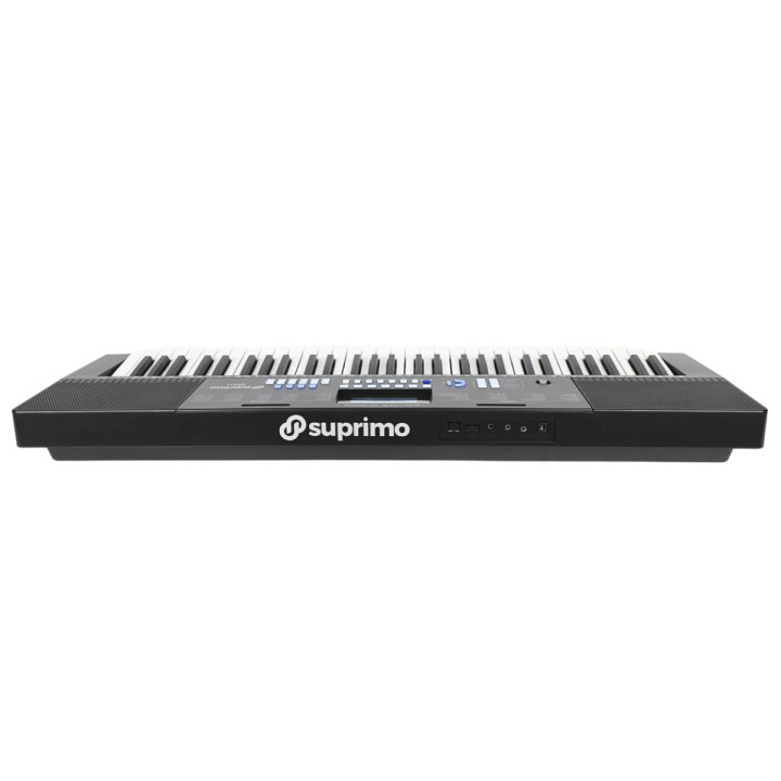 Keyboard elektroniczny 61 klawiszy pulpit do nut mikrofon przewodowy