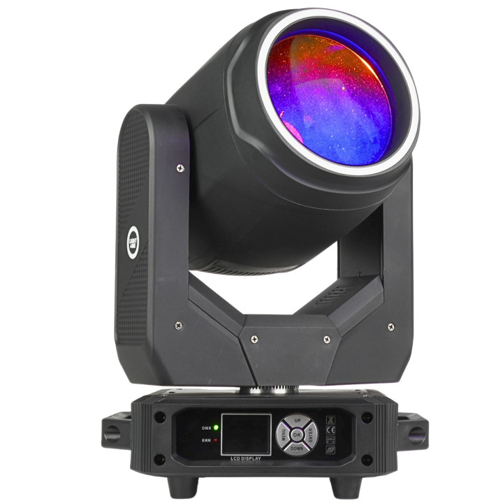 Głowica ruchoma oświetlenie sceniczne efekt ring 27x0,5W RGB LIGHT4ME