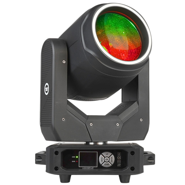 Głowica ruchoma oświetlenie sceniczne efekt ring 27x0,5W RGB LIGHT4ME