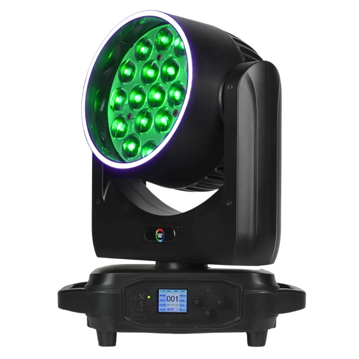Głowica ruchoma oświetlenie estradowe efekt ring SKY WASH 19x15W RGBW