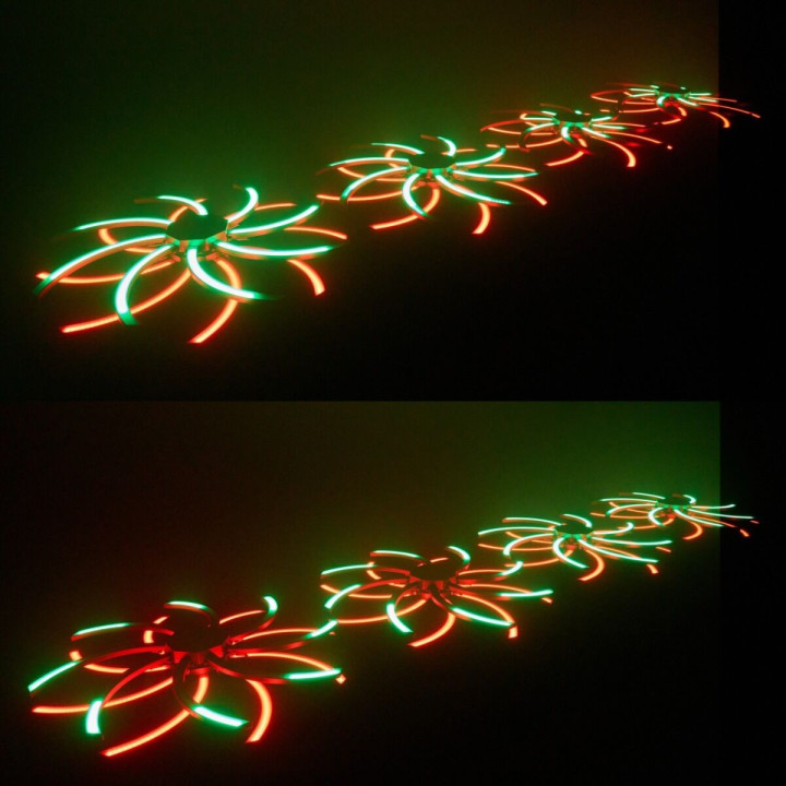 EVOLIGHTS VORTEX ruchomy efekt oświetleniowy DMX LED rotacja 360°