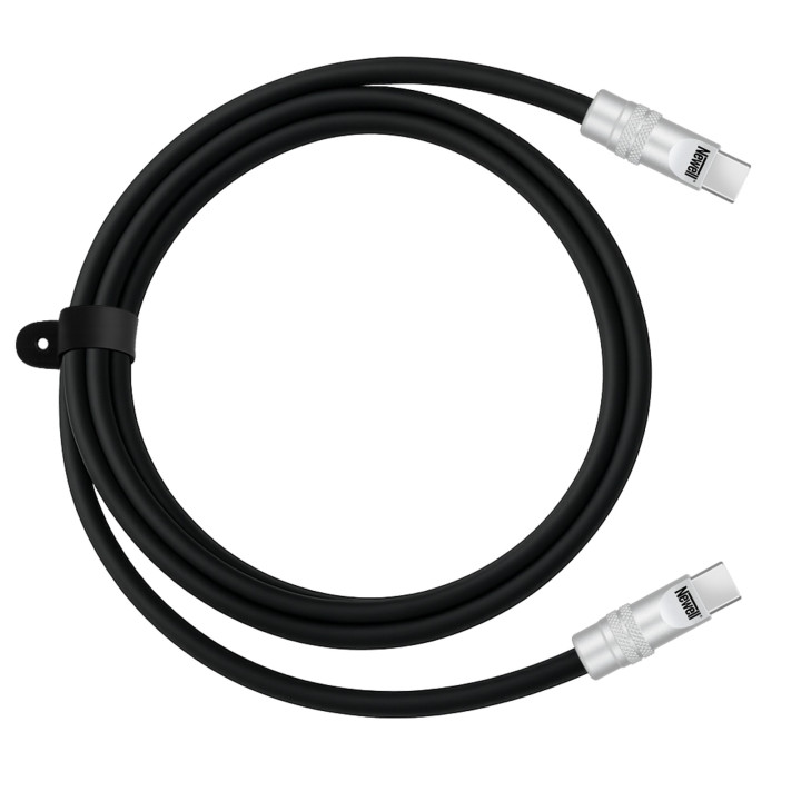 NEWELL NL4984 Kabel USB-C 100 W 2 m silikonowy czarny