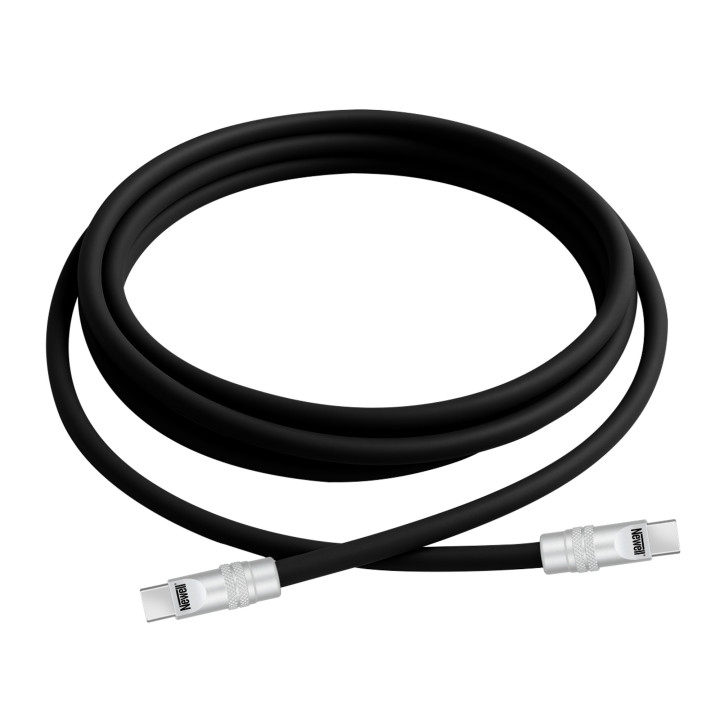 NEWELL NL4984 Kabel USB-C 100 W 2 m silikonowy czarny