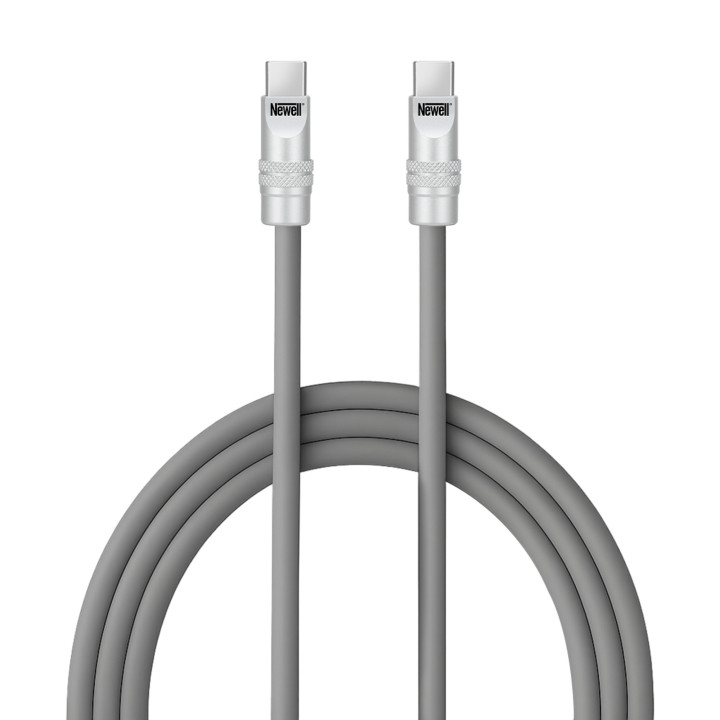 NEWELL NL4985 Kabel USB-C 100 W 2 m silikonowy szary