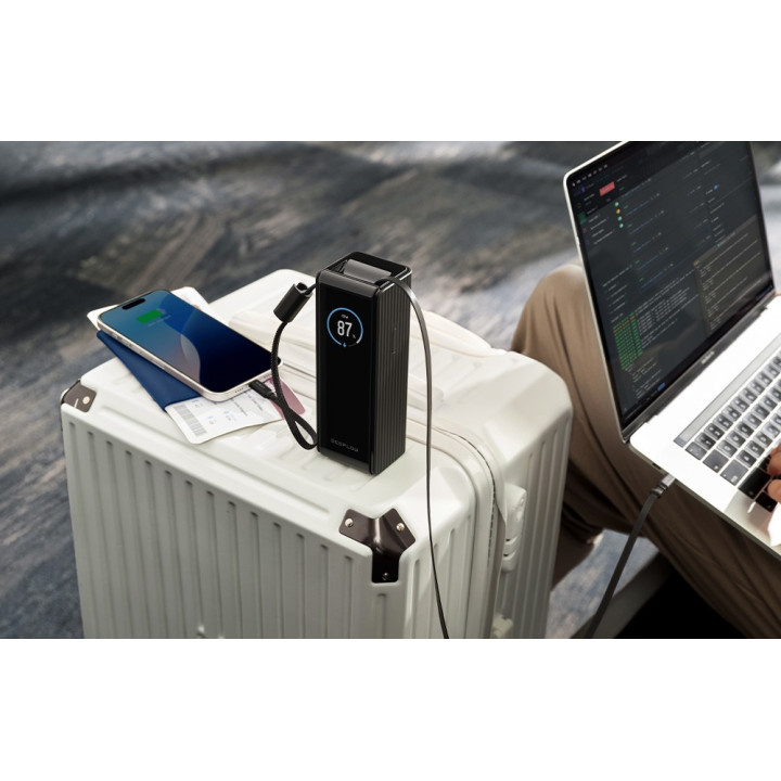 ECOFLOW RAPID Power Bank 25000mAh 170W wbudowane kable 100W