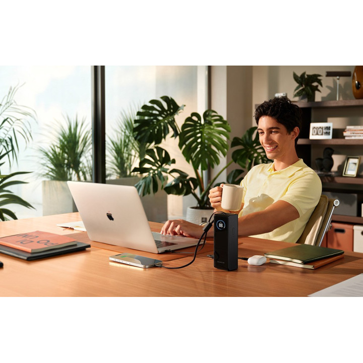 ECOFLOW RAPID Power Bank 25000mAh 170W wbudowane kable 100W