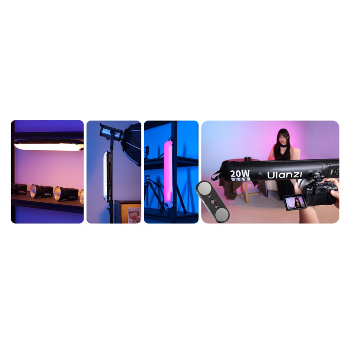 Ulanzi UA20C Lampa LED RGB WB (1800 K - 10000 K)