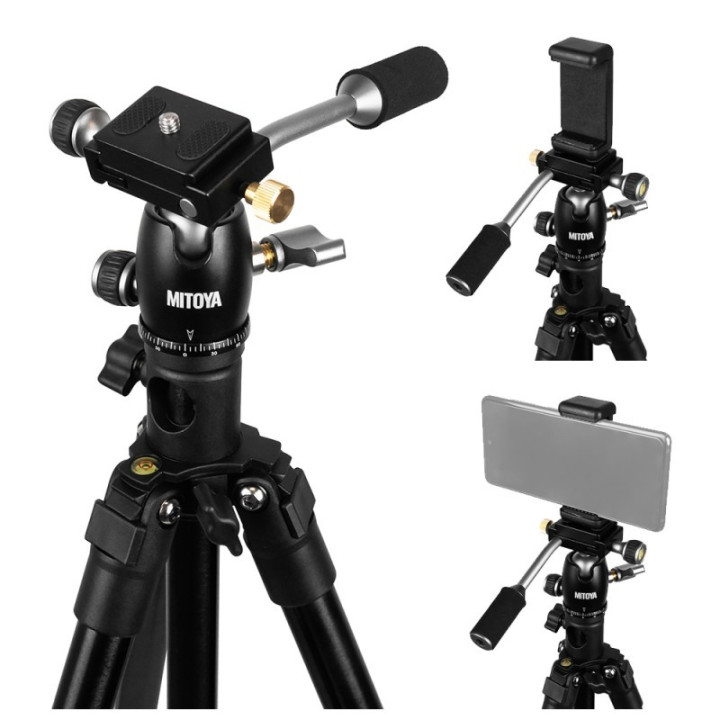 MITOYA MTY202F Statyw fotograficzny + pilot bluetooth  48- 150cm