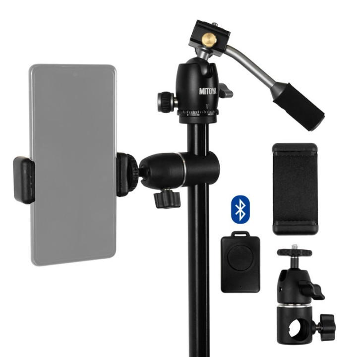 MITOYA MTY202F Statyw fotograficzny + pilot bluetooth  48- 150cm