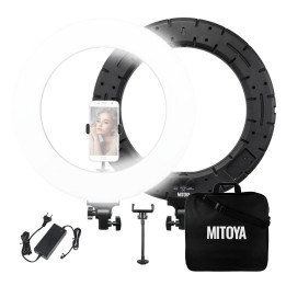 MITOYA RL480CLED Lampa pierścieniowa LED ring 45cm 3000-6000K