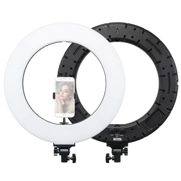 MITOYA RL480CLED Lampa pierścieniowa LED ring 45cm 3000-6000K