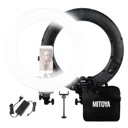 MITOYA RL-480L Lampa pierścieniowa LED RING 45cm 3000-6000K