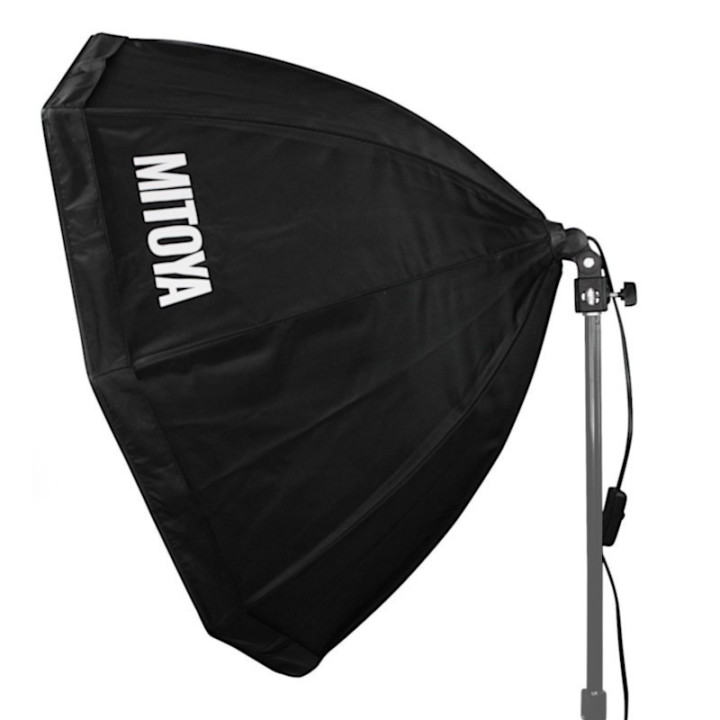 MITOYA SBNL90 Softbox oktagonalny 90cm na lampę światła stałego E27