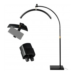 MITOYA MTYM8X Lampa kosmetyczna LED 2700-5600K na statywie czarna - zdjęcia produktu! 