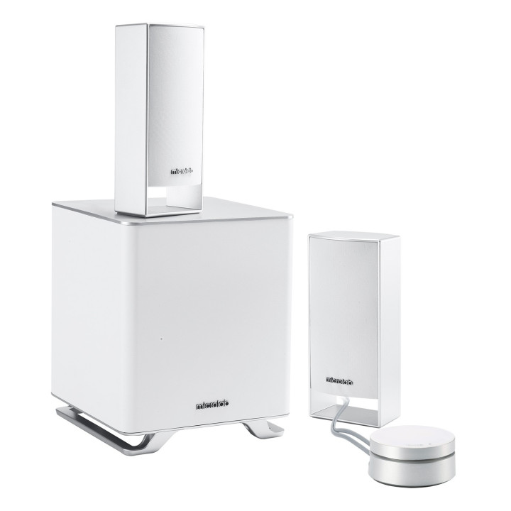MICROLAB M-600BT Zestaw głośników 2.1 z Bluetooth białe