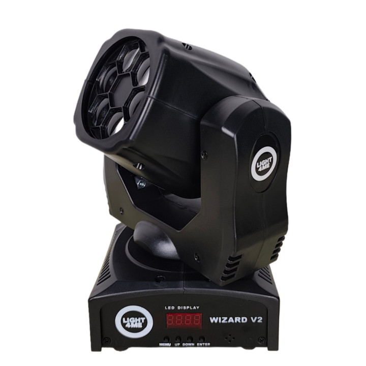 LIGHT4ME WIZARD v2 głowica ruchoma FX oświetlenie sceniczne DMX 6x10W RGBW LED