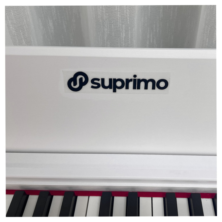 SUPRIMO SDP88 WH pianino cyfrowe stacjonarne ważone klawisze MIDI 2x10W stereo