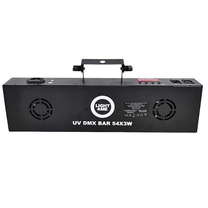 LIGHT4ME UV DMX BAR 54X3W efekt oświetleniowy listwa sceniczna LED IP20