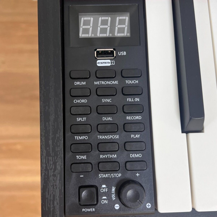 SDP88 BK pianino cyfrowe stacjonarne ważone klawisze MIDI 2x10W stereo