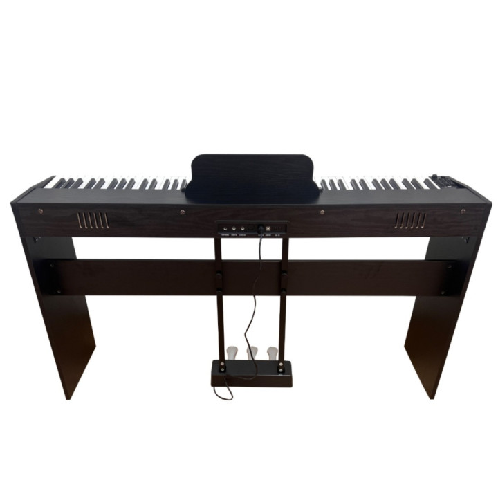 SDP88 BK pianino cyfrowe stacjonarne ważone klawisze MIDI 2x10W stereo