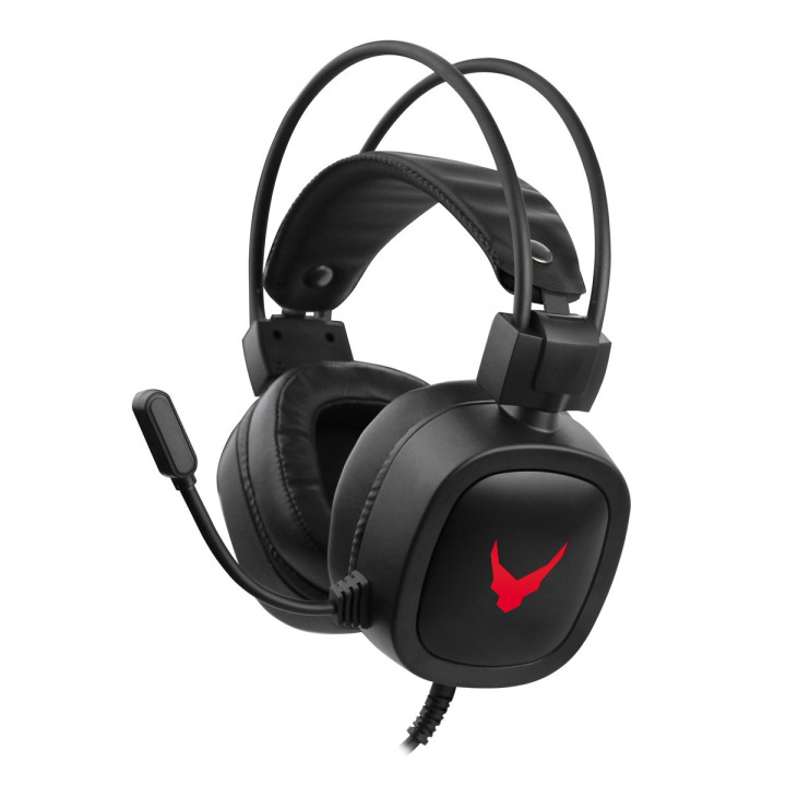 VARR VH6020 Słuchawki nauszne z mikrofonem i podświetleniem RGB