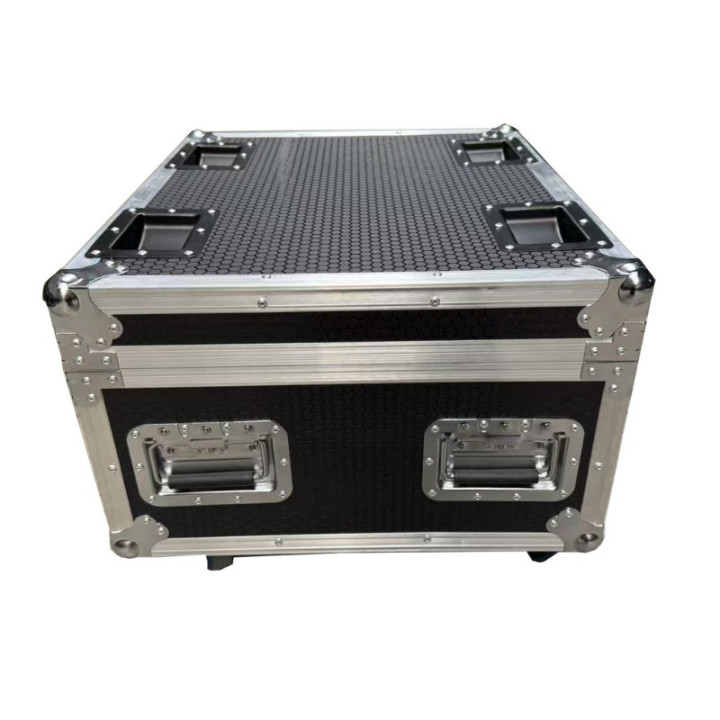 Solidna skrzynia transportowa na 4 stroboskopy sceniczne STROBE 4IN1
