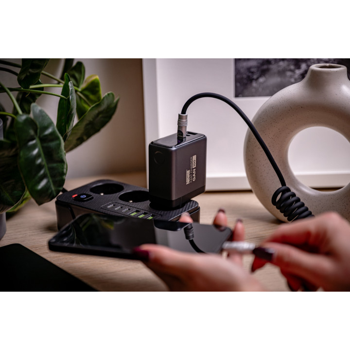 Ładowarka sieciowa GaN 100 W TFT - EU NEWELL NL5013