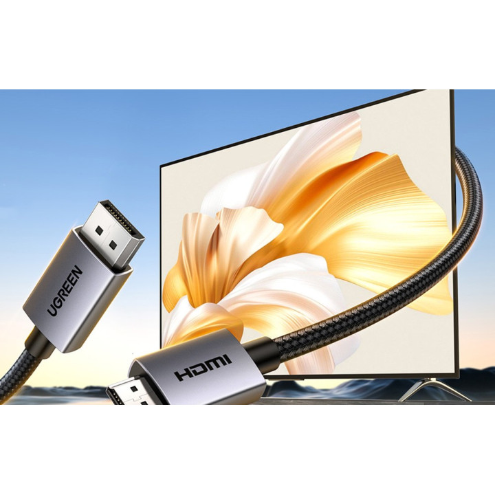 UGREEN 35843 Kabel DisplayPort do HDMI 4K 30Hz, 3m