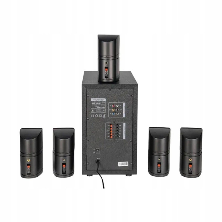 MICROLAB X3BT Zestaw głośników 5.1 z Bluetooth