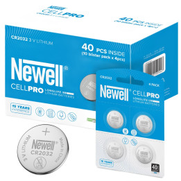 NEWELL NL4668 Bateria litowa CellPro CR2032 40 szt. blister