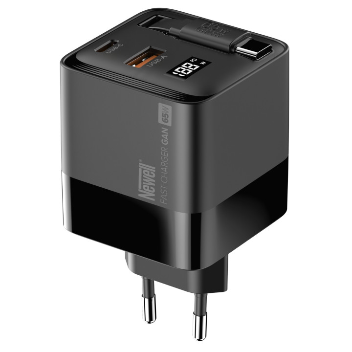 NEWELL NL4665 Ładowarka sieciowa 65 W GaN LCD