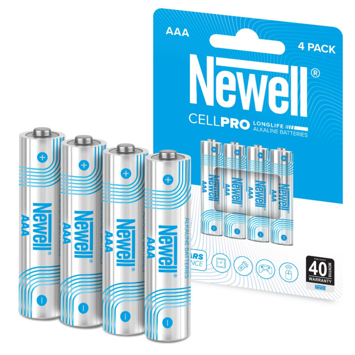 NEWELL NL4607 Bateria alkaliczna CellPro AAA 4 szt