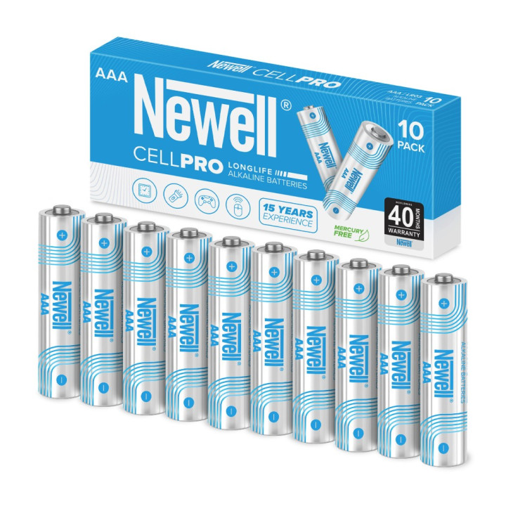 NEWELL NL4609 Bateria alkaliczna CellPro AAA 10 szt