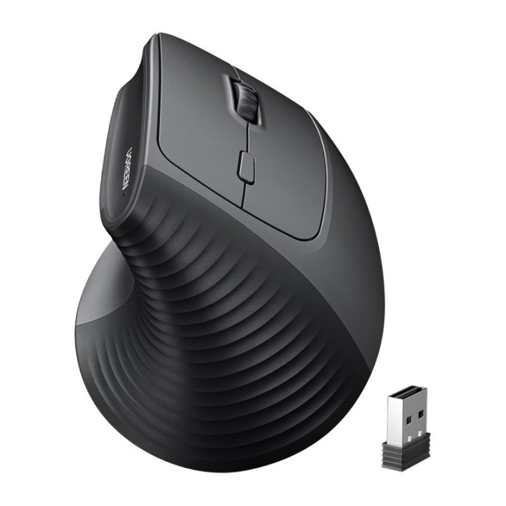 Bezprzewodowa mysz pionowa Ugreen M571, 2.4G, 4000 DPI, 1x AA UGREEN
